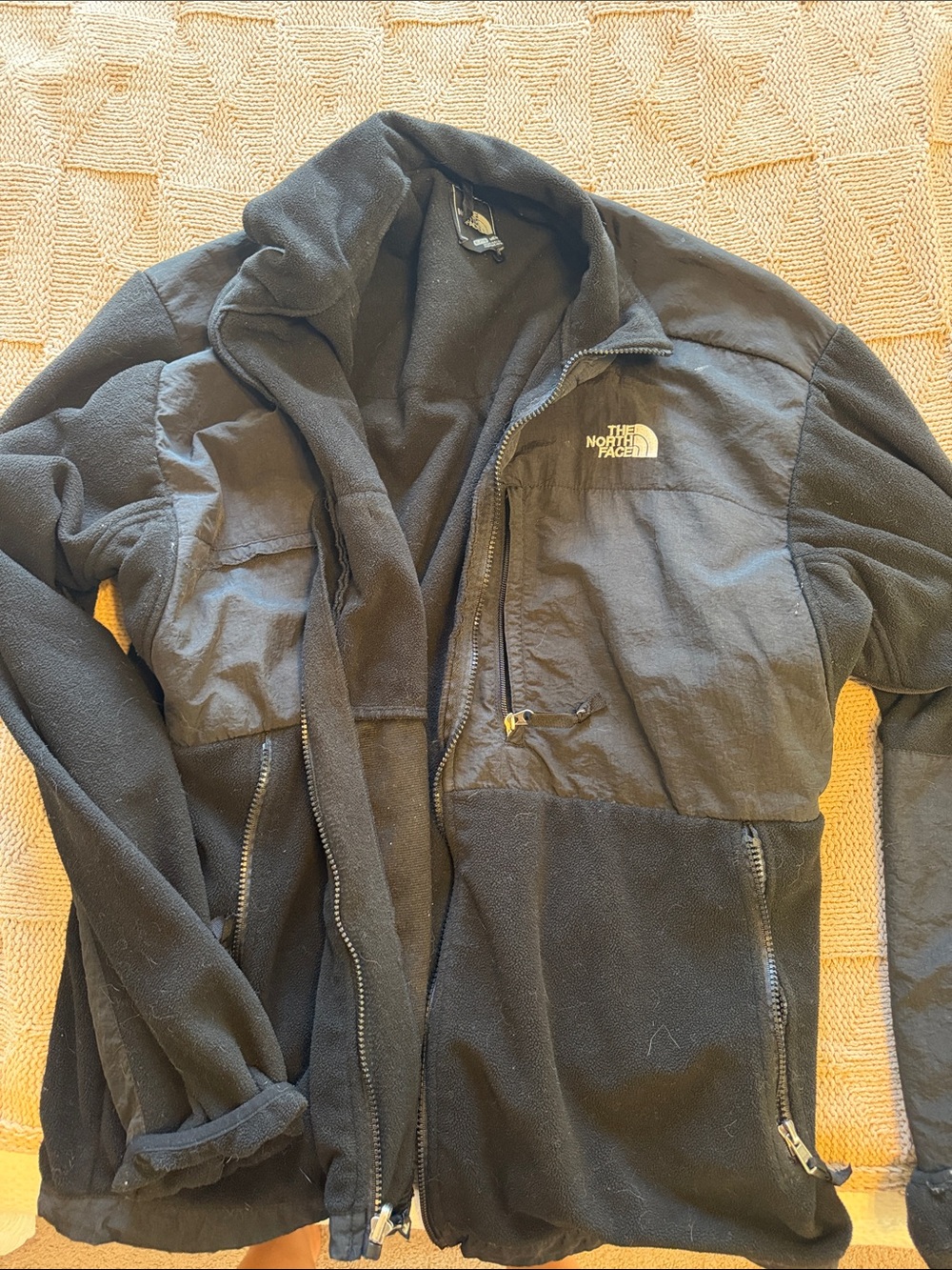 The North Face Black Men’s Full‑Zip Fleece Jacket